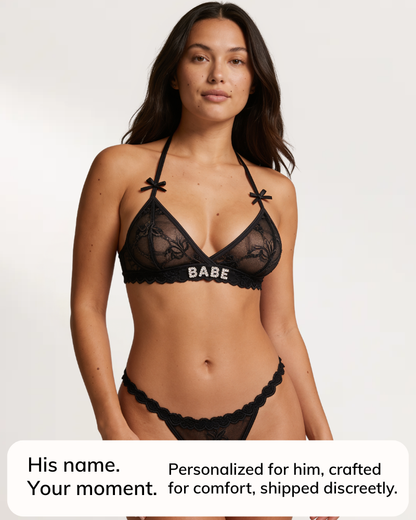 Personalized Name Thong